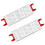 2 Pack Mop Refill Compatible with Vileda 1-2 Spray,1-2 Spray Mop Head Replacement,Microfibre Machine Washable 1