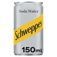 SCHWEPPES SODA WATER 150ML X