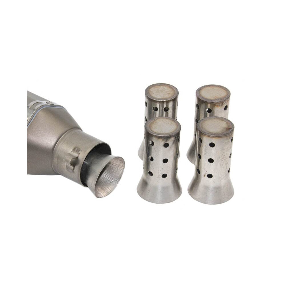 Tiardey Motorbike Muffler Insert, Universal 51Mm Motorcycle Exhaust Muffler Pipe Insert Baffle Silencer Muffler Assembly Insert 50912483