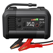 NOCO Boost+Air AX65: 2000A Jump Starter with Air Compressor Tyre Inflator – Starts 8.0L Gas & 6.0L Diesel – 67 SLPM Airflow Inflat