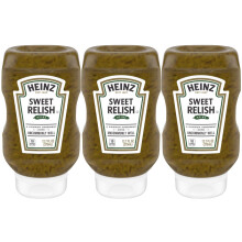 Heinz Sweet Relish 12.7 Ounce Bottle (Pack Of 3)