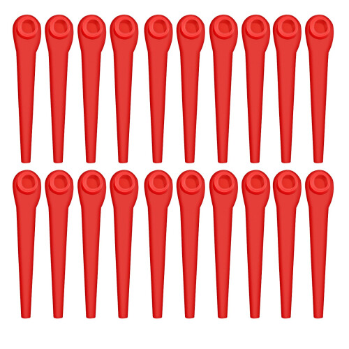 20Pcs Replacement Plastic Grass Trimmer Blades Cutter for Flymo SimpliTrim Strimmer