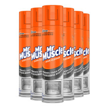 Mr Muscle Oven Cleaner, Heavy Duty Oven Cleaner & Degreaser for Burnt Grease & F