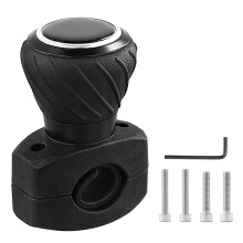 QWORK Universal Steering Wheel Knob, Universal Car Steering Wheel Knob, for Cars, Trucks, Tractors, Mowers, Forklifts