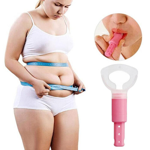 (Blue) Portable Whistle Breathing Trainer Weight Loss Exerciser 2