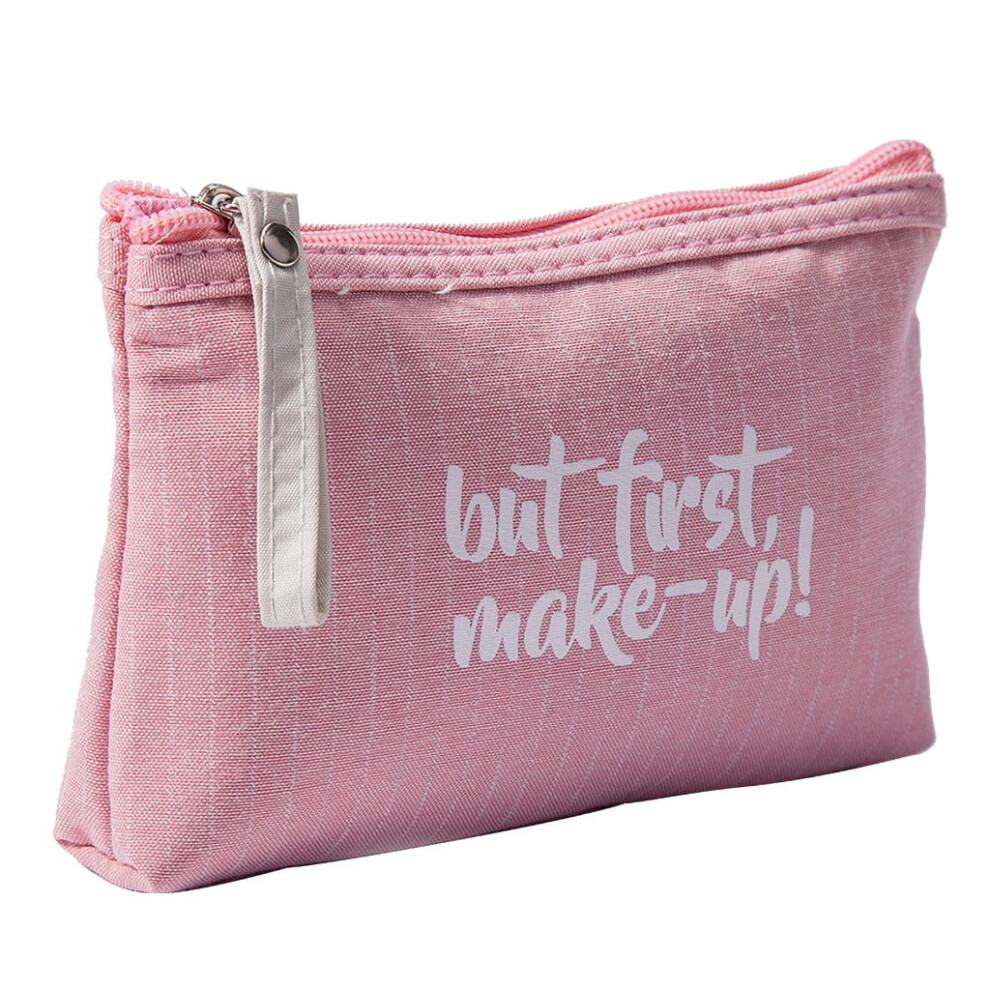 Xubond cotton-linen storage bins with lids 3-pack pink