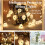 Halloween skull LED string lights decoration 1