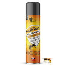 Wasp Killer Foam Spray 600ml - Effective Wasp Nest Killer and Repellent - Quick-Action Wasp Spray with Long Nozzle for Nest Destru