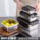 316 stainless steel antibacterial lunch box rectangular 4