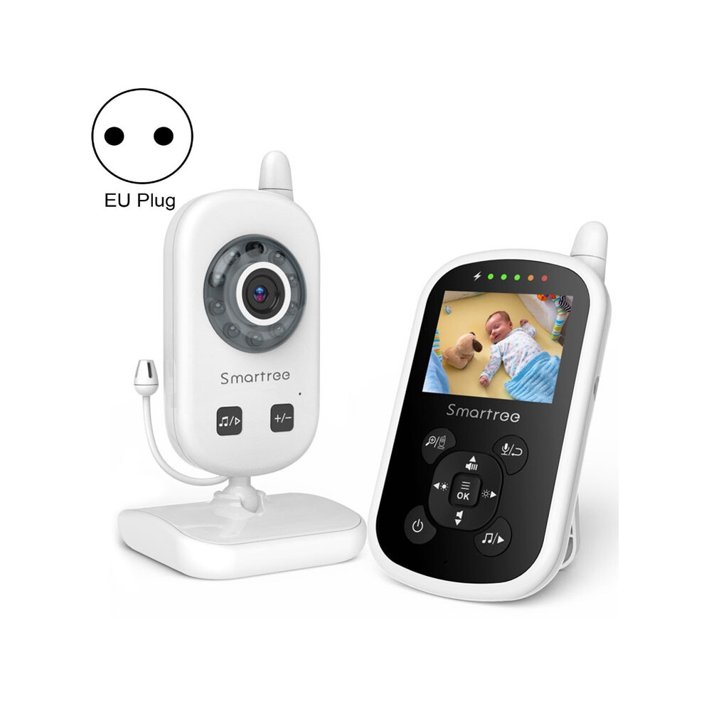 Uu24 2.4-Inch Wireless Baby Monitor Camera With Temperature Monitoring/Two-Way Intercom/Vox Lullaby Function (European Standard) Gifts:uu24 Eu Plug 9072918093529