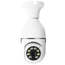 Escam 2MP 1080P Cloud Ant Minions WLAN-Glühbirnenkamera mit Infrarot-Nachtsicht, Bewegungserkennung und Zwei-Wege-Audio. Geschenk: ESCAM