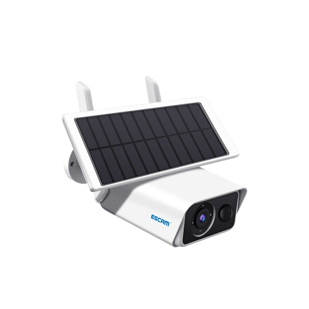 Escam Qf180 H.265 3Mp Solar-Powered Wireless Network Camera, Without Battery (Color Gifts: White) Gifts:qf180 9072918097213