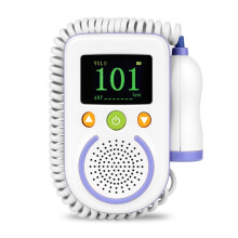 A100D Digitale foetale doppler echografie baby hartslagdetector monitor oplaadbare prenatale draagbare foetale doppler stethoscoop