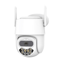 Qx82 400W IP-camera met dubbel scherm en twee kanalen voor synchrone bewaking, inclusief stekker (Australische standaardstekker).