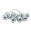 LED string lights mirror stage decoration 20m 2