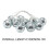 LED string lights mirror stage decoration 20m 5