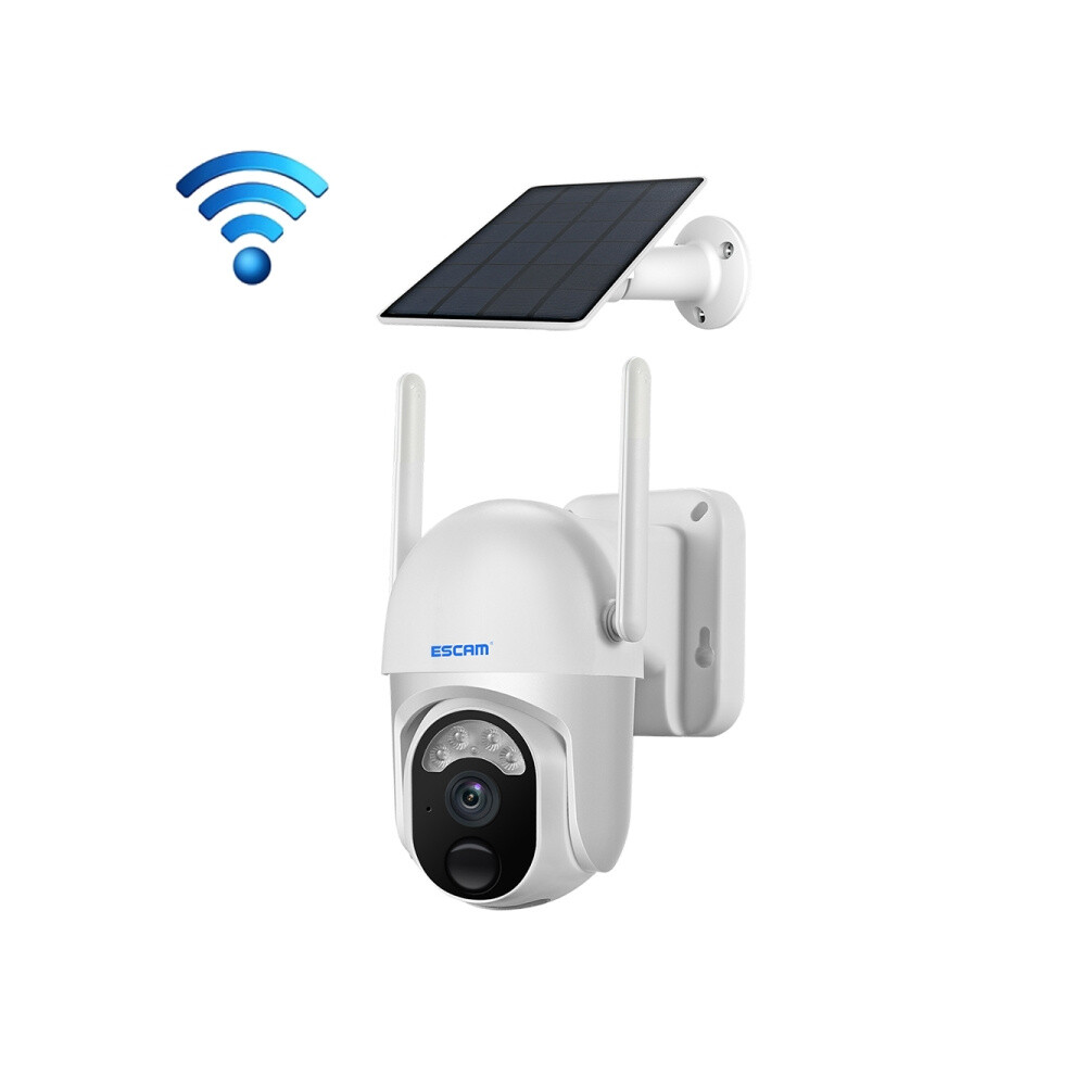 Escam Qf103 3Mp Cloud Storage Pt Wifipir Alarm Ip Camera With Solar Panel Supports Full-Color Night Vision & Two-Way Audio Gifts:qf103 9072918097206