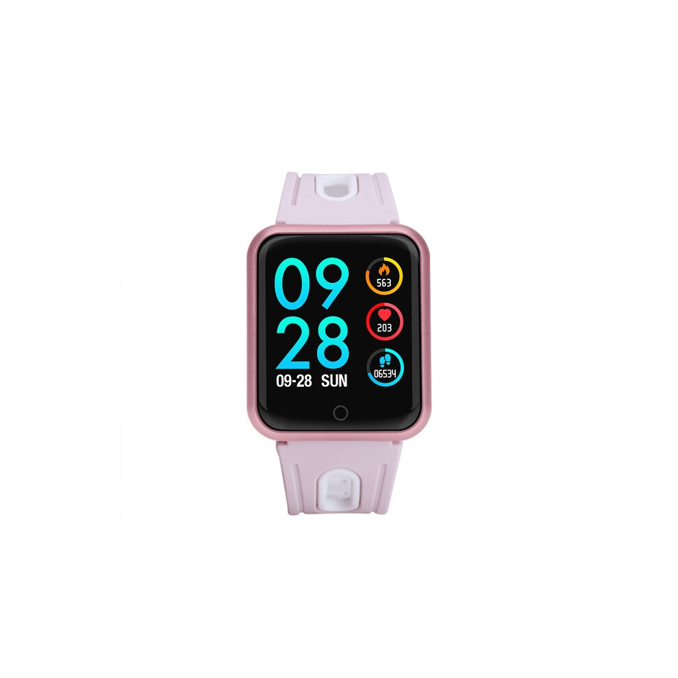 P68 Smartwatch Heart Rate Monitor Blood Pressure Activity Tracker (Pink Silicone) Gifts:tbd056989501d 9072918099569