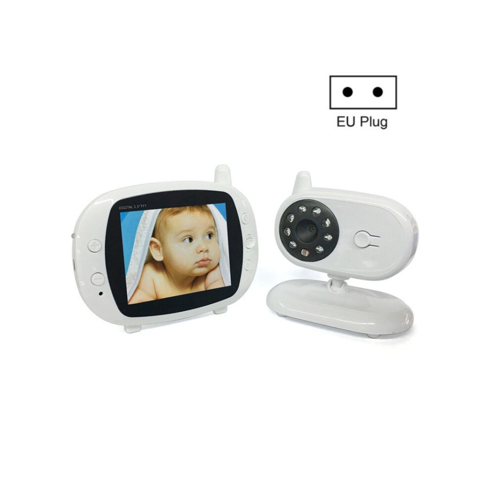 Bm850 3.5-Inch Wireless Video Color Baby Monitor With Night Vision And Temperature Monitoring (European Standard) Gifts:bm850 9072918100050