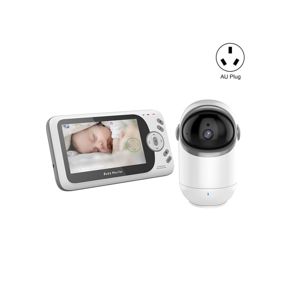 Vb801 4.3-Inch Baby Monitor Night Vision Camera Wireless Intercom Audio/Video Camera Temperature Detection (Australian Standard) Gifts:vb801 9072918100135