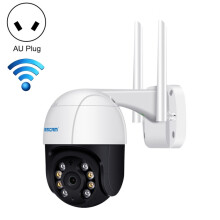 Escam QF218 1080P Schwenk-/Neige-Kamera mit KI, IP66-Wasserschutz, Personenerkennung, WLAN-Netzwerk, unterstützt ONVIF, TF-Karte, Nachtsicht, Zwei-We
