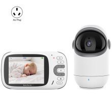 VB802 3,2-inch babyfoon met draadloze digitale video en draaibare camera (Australische standaard) Cadeau: VB802