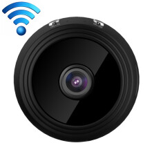 A9+ 1080P WLAN-Fernüberwachungskamera mit Nachtsichtfunktion, Bewegungserkennung, TF-Kartensteckplatz und Broadcom Bluetooth (Farbe: Schwarz)