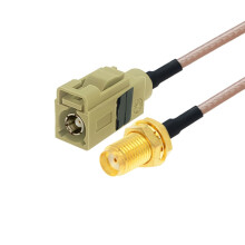 20Cm Antenna Extension Rg316 Coaxial Cable (Sma Female Connector, Fakra K Female Connector) Gifts:SMA Female to Fakra K Female