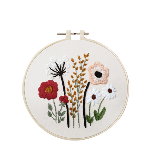 Valentine's Day Embroidery Kit for Beginners Set 1