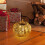 Glass Pumpkin Decoration with LED Lights 1pc 6
