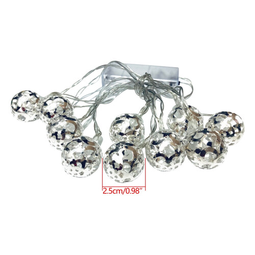 Moroccan Pattern Light String Festive Decoration 20ft 2