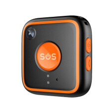 Traceur GPS V28C 4G SOS, modèle A (noir), compatible Europe, Asie, Afrique et Australie. Cadeau : A pour Asie/Europe/Afrique/Australie