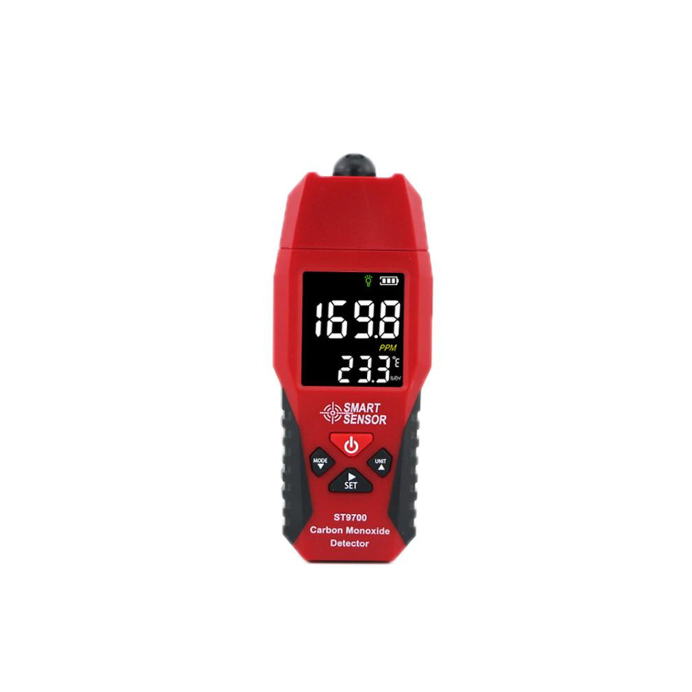 Hima Carbon Monoxide Leakage Toxic Gas Alarm Detector (Red) Gifts:red 9072918102665