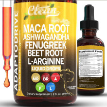 (Maca Root Drops 60ml) Gotas de ají Suplementos corporales Gotas de algas marinas de nuez negra Suplementos dietéticos
