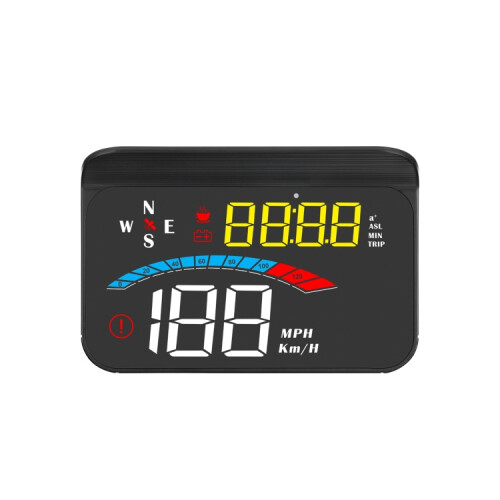 M16 Αυτοκίνητο Hud Head-Up Display GPS Ταχύμετρο Ταχύτητα/Τάση Δώρα: M16
