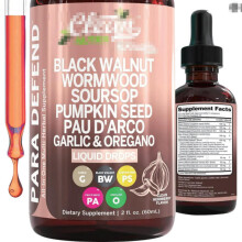 (Black Walnut Drops 60ml) Gotas de ají Suplementos corporales Gotas de algas marinas de nuez negra Suplementos dietéticos