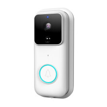 Anytek B60 720P Smart Wifi Video-Türklingel unterstützt Fernbedienung/Infrarotüberwachung/TF-Karte (Farbe: Weiß)