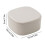 Double Compartment Beige Travel Jewelry Box 1pc 2