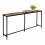 Tavolo consolle industriale, 160 cm, metallo e legno 1