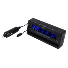 Digitales elektronisches Kfz-Spannungsthermometer, multifunktionales elektronisches Spannungsthermometer, Geschenkidee: Thermometer-Spannungsmesser