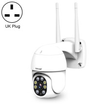 The Sricam Sp028 1080P Hd Outdoor Ptz Camera Supports Two-Way Audio, Motion Detection, Human Detection, Color Night Vision, And Uk-Standard Tf Cards.