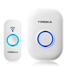 Yiroka Kabellose Türklingel, Smart-Türklingel, digitale Türklingel mit Seniorenfunktion, Steckerspezifikation: Europäischer Standard, EU-Stecker