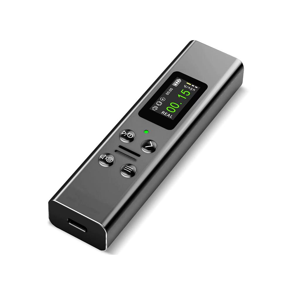 Nuclear Radiation Detector, Geiger Counter, Nuclear Contaminated Seafood Detector, Marble Personal Dosimeter (Silver Gray) Gifts:silver 9072918084077