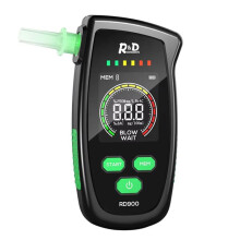 Dispositivo portátil de análisis de alcohol de alta sensibilidad R&D Instruments Rd900 (negro) Regalos: RD900
