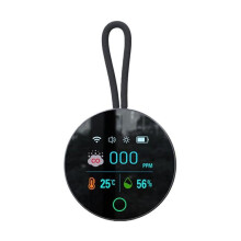 Rilevatore di monossido di carbonio, temperatura e umidità digitale portatile K5S - Regalo ideale: K5S