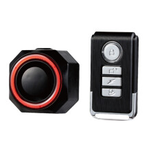 Luz trasera inteligente para bicicleta, alarma antirrobo, luz de advertencia de freno, modelo Wl03C con control remoto. Regalos: Control remoto WL03C