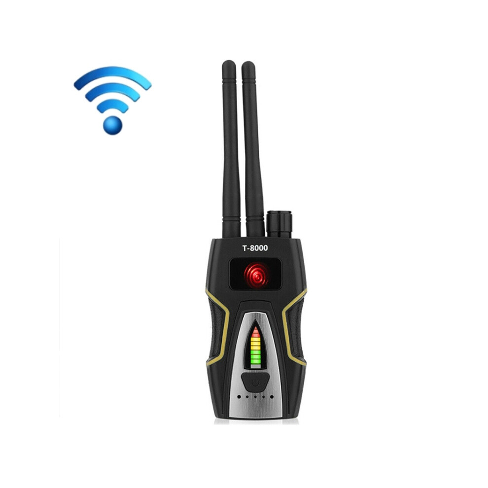 T8000 Wireless Signal Detector, Gps Anti-Location Camera Locator, Anti-Spy Filming And Anti-Tracking Detection Instrument 9072918087566