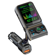 BC85 Auto-Bluetooth-5.0-Transmitter mit farbigem Bildschirm und MP3-Player (Geschenkidee): BC85