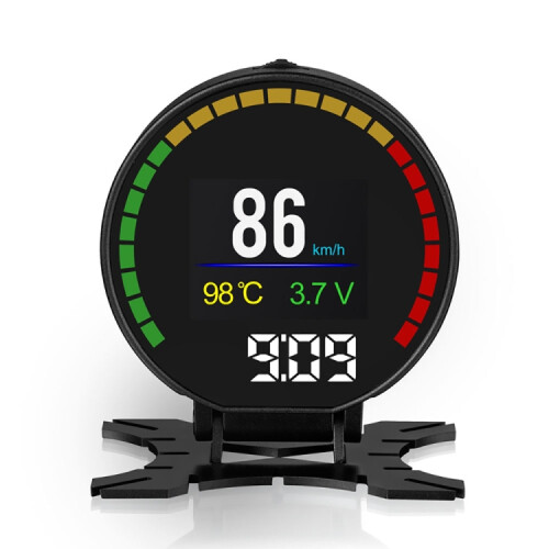 P15 Obd2 Car Hud Head-Up Display Δώρα: Θερμοκρασία νερού/Ταχύτητα οχήματος/Τάση Δώρα: P15 2