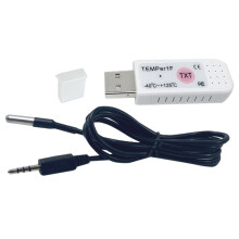 Sensor de temperatura USB Temper1F, sonda de temperatura impermeable, termómetro para monitoreo de acuarios, regalos: TEMPer1F
